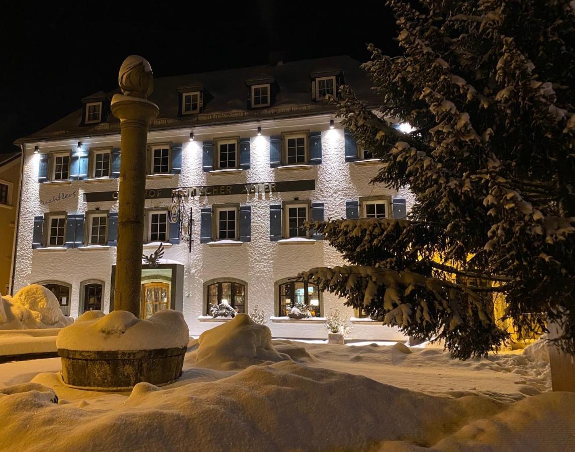 Gasthof Deutscher Adler Und Hotel Puchtler Bischofsgruen Luaran gambar